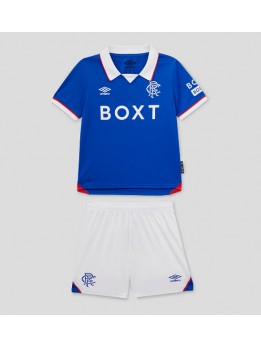 Rangers Dječji Domaci Dres kompleti 2025-26 Kratak Rukavima (+ kratke hlače)